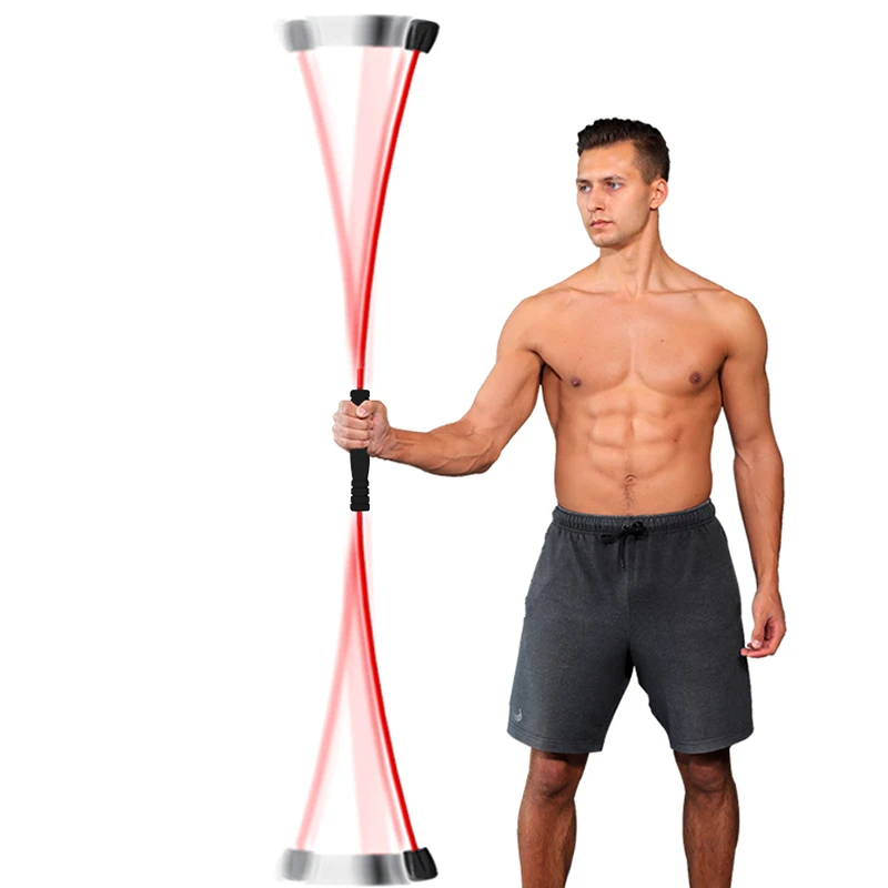 Portable Multi Function Fitness Exercise Elastic Sticks Elastic Fitness Bar For Body Exercise