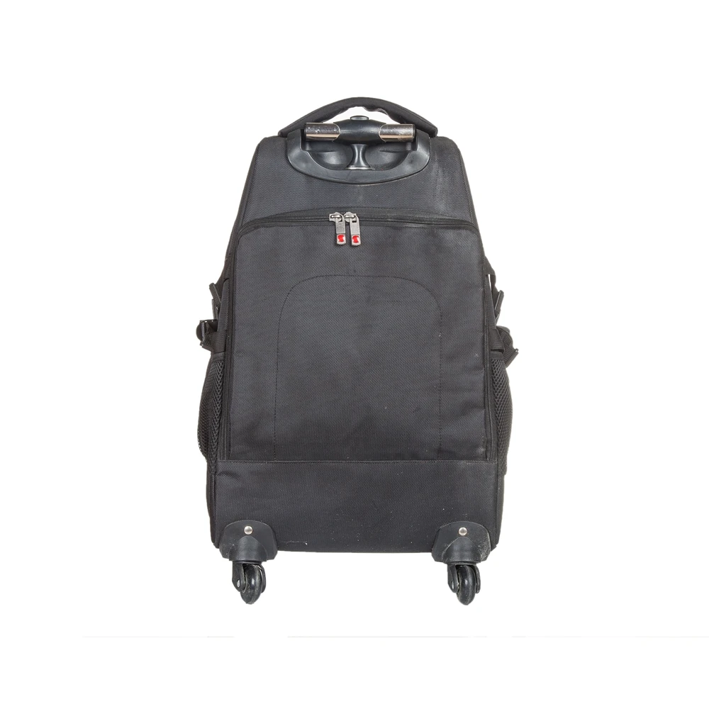Big capacity four wheels weekend travel trolley laptop backpack bag for business