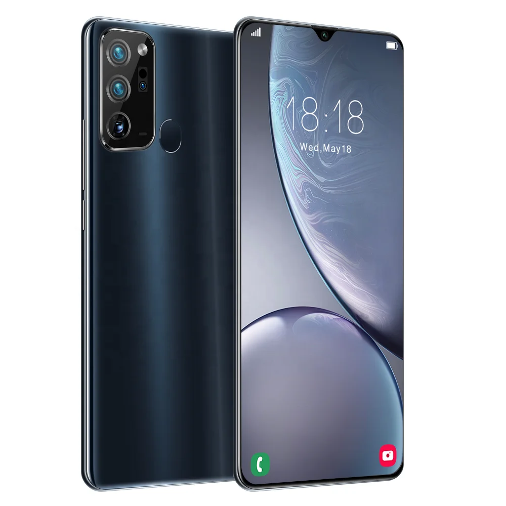 2021 горячая Распродажа Note20U 8 ГБ + 256 6 дюймовый AMOLED экран Android 10 0 оригинальный смартфон разблокированный сотовый телефон с двумя