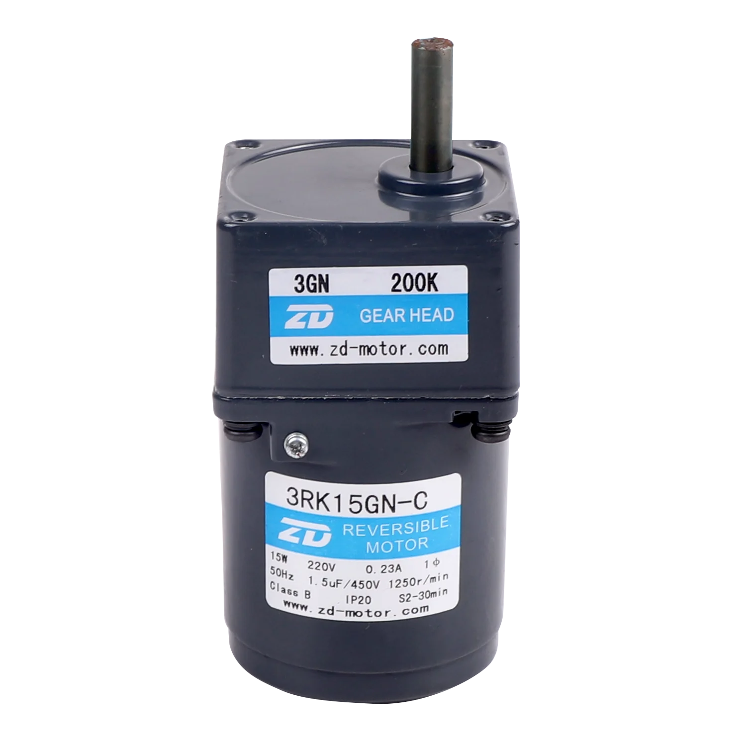 ZD 70 Flange Three Phase AC 240V Induction Parallel Shaft Geared Motor With Gearbox