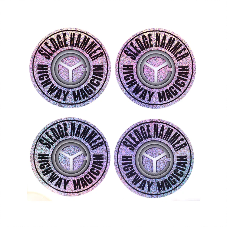 Custom Printing Private Logo Hologram Stickers Security Self Adhesive Labels