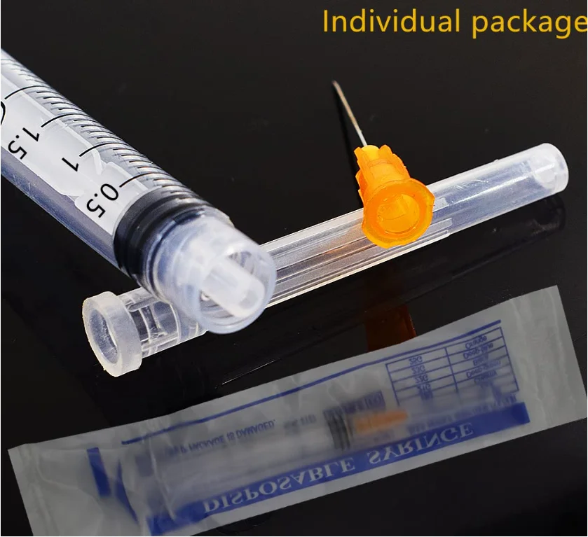 Medical polymer materials PP disposable syringe