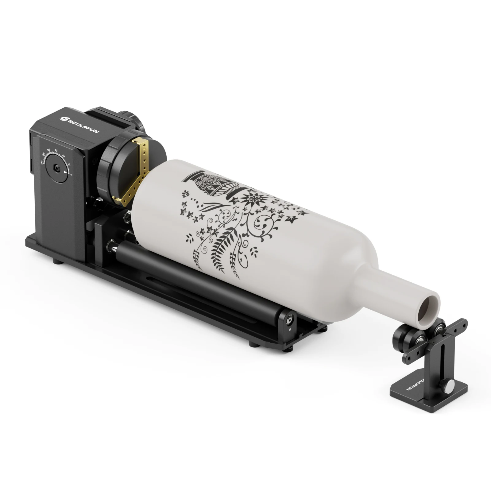 SCULPFUN RA PM 4 in 1 Multi-Function Engraving Module Laser Rotary Roller for Laser Engraver Wine Glass Tumbler Ring