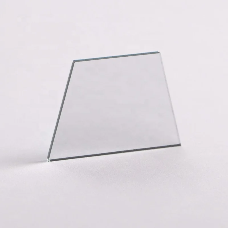 Custom Optical Semi-permeable Mirror HD Display Glass Machine Vision Splitter
