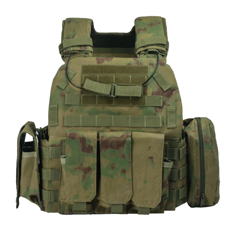 Tactical Vest Combat Training Adjustable Modular Paintball Safety Vest