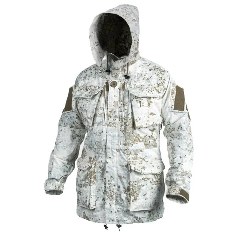 White Camouflage Hunting Jackets With High Quality