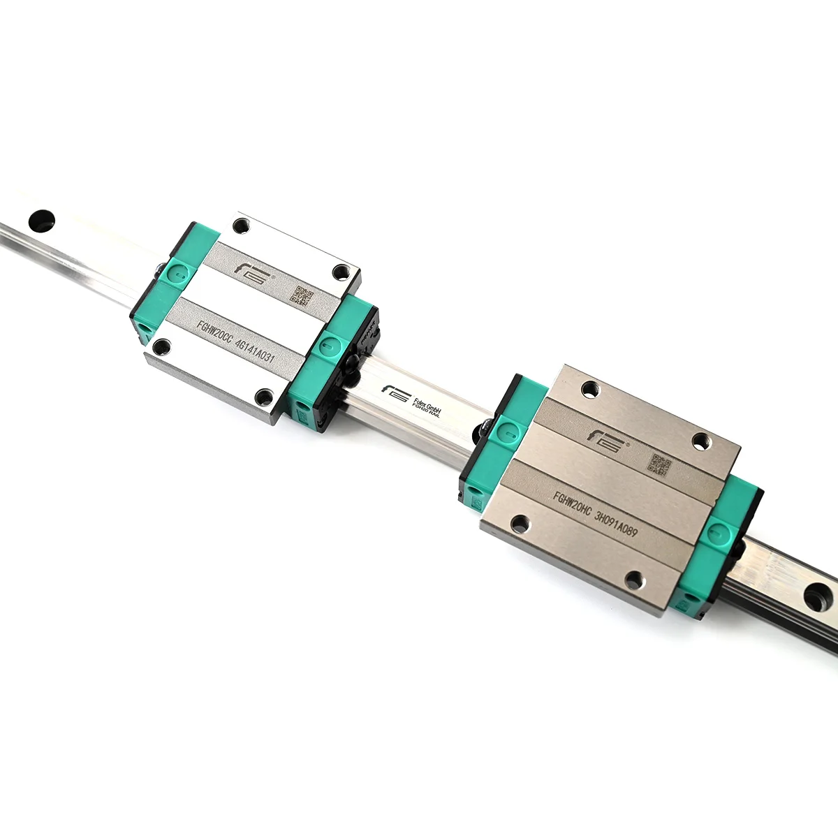 FGHW20HC Flange Extended Slider High Rigid CNC Industrial Linear Guide Seat High Assembly Best Selling Fast Delivery