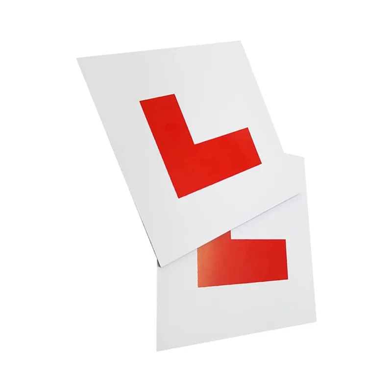wholesale Car Magnet Car Sticker Magnetic L Plates Learner Driver Plates