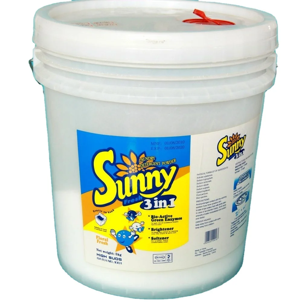 plastic bucket remove heavy duty laundry washing powder