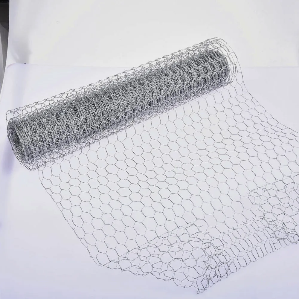 1/2' hole size chicken wire netting / heavy galvanized fish trap hexagonal wire mesh