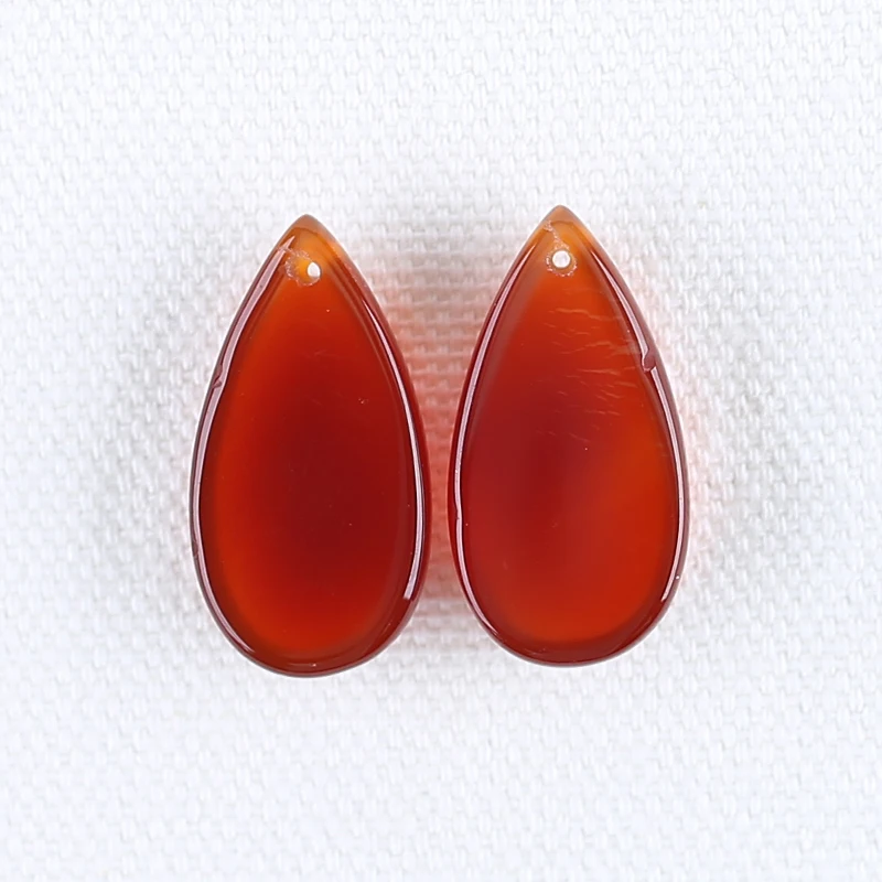 Gemstone Earings Jewelry Women, Natural Red Agate Drop Earrings Beads, Natural Gemstone Jewelry, Water Drop Earrings