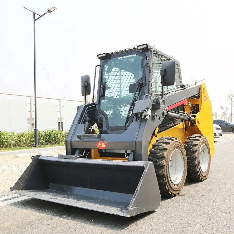 Factory Direct Sale Skid Steer Loader Agricultural Wheel Loader Small Skid Steer Loader