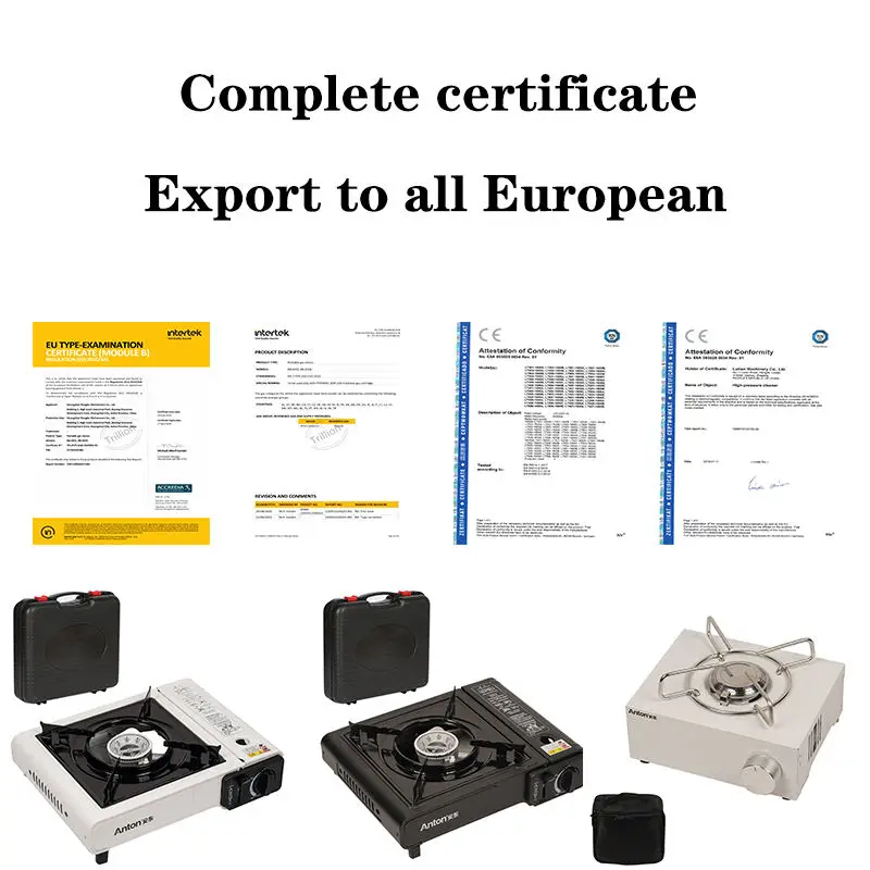 Dual-purpose Portable Gas Stove Outdoor Cooking Stove Gas Burner Automatic Ignition Gas Portable Butane Stove With Carrying Case