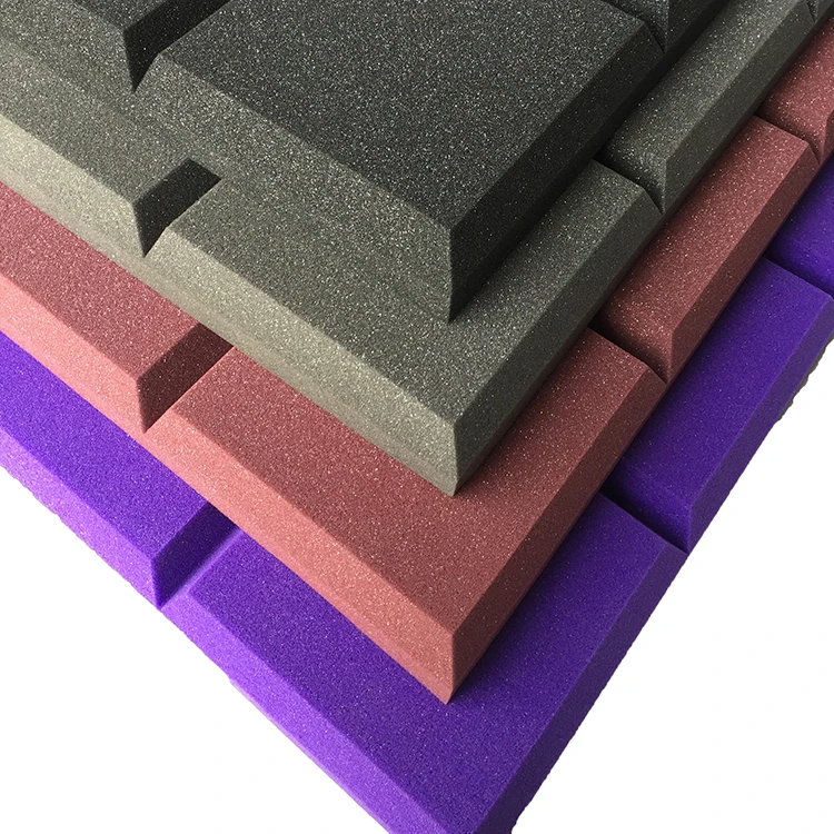 Wall Decoration Absorbs Sound Polyester Acoustic Panel Sale Black Light Decorative Style Graphic Room Office Technical Color Tex