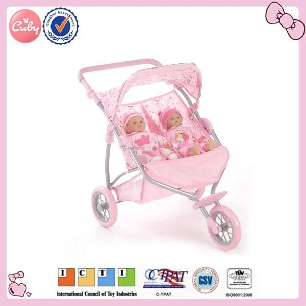 2022 baby twin doll strollers for twins