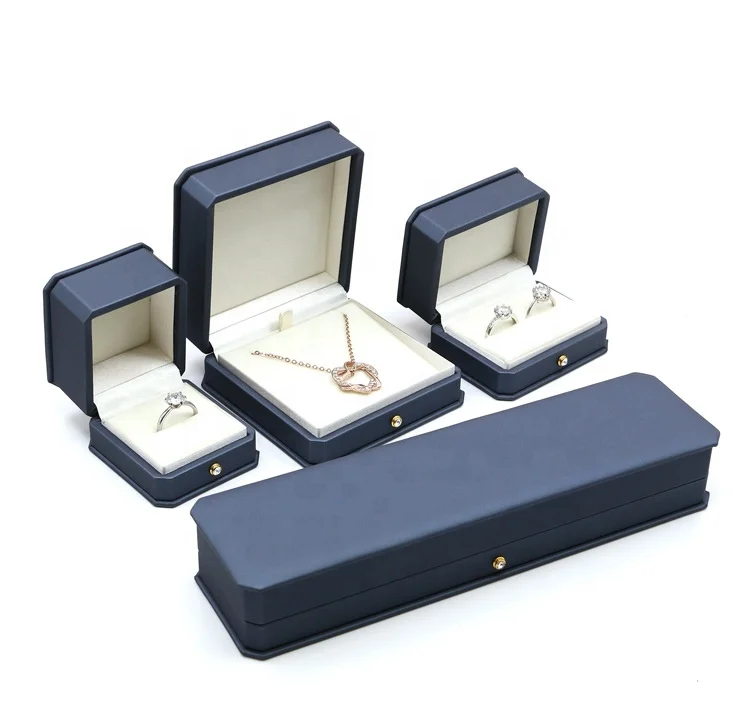 Factory wholesale custom logo gift bracelet necklace jewelry packaging shape jewelry set box