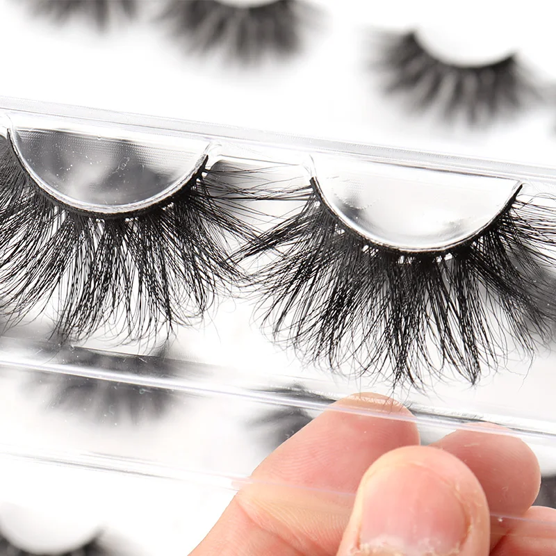 2020 new design wholesale own brand private brand 3D mink eyelashes