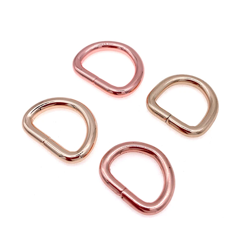 D-ring Bag Accessories D Ring Design Metal Zinc Alloy Square Metal New Rings for Plunger Hot Chamber Diecast Gooseneck 500pcs