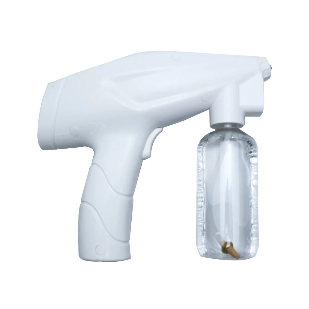 
Anti Backflow Wireless Fogger Cordless Blue Nano Spray Gun Rechargeable Disinfection Car Spray Fog Machine Christmas Gift 2021 