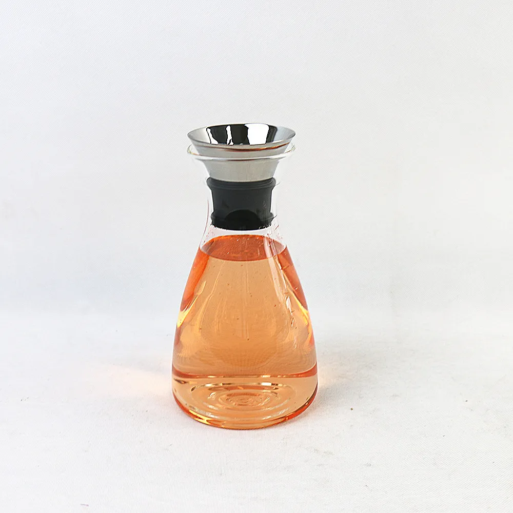 1L Borosilicate Water pitcher with Lid - Glass Pitcher for Hot & Cold Beverages & Fridge - Iced Tea Jug