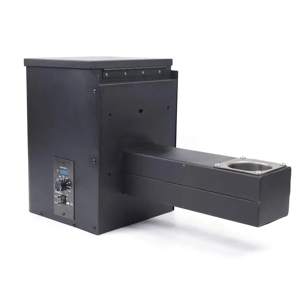 Wood pellet burner for boiler cooking machine