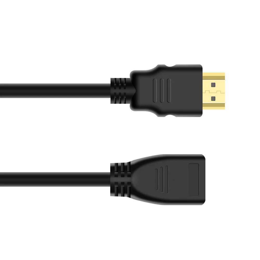 High Definition Gold Plated Plug HDMI 2.0 male to female HDMI Extension Cable 4k