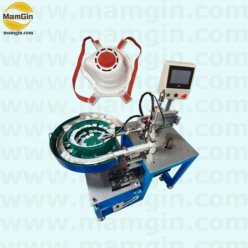 Cup Shaped Respirator Mask Exhalation Valve Welding Machine