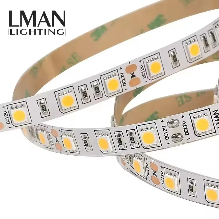 Заводская цена Светодиодная лента SMD5050 60 светодиодов/м 10 Вт/м мм