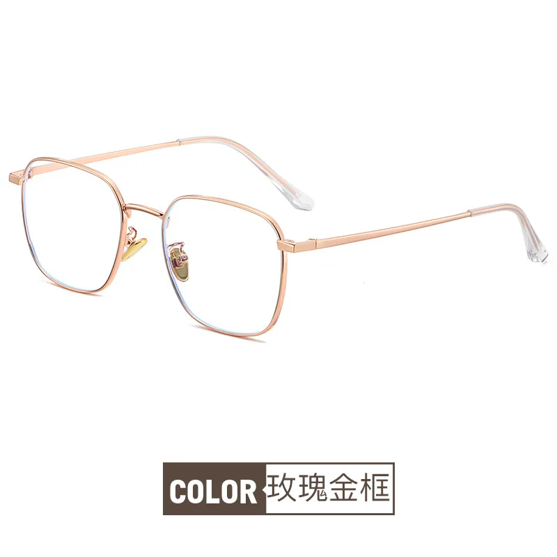 2024 Men and Women Optical Glasses Anti Radiation Computer Myopia Glasses Photochromic Anti Blue Light Glasses