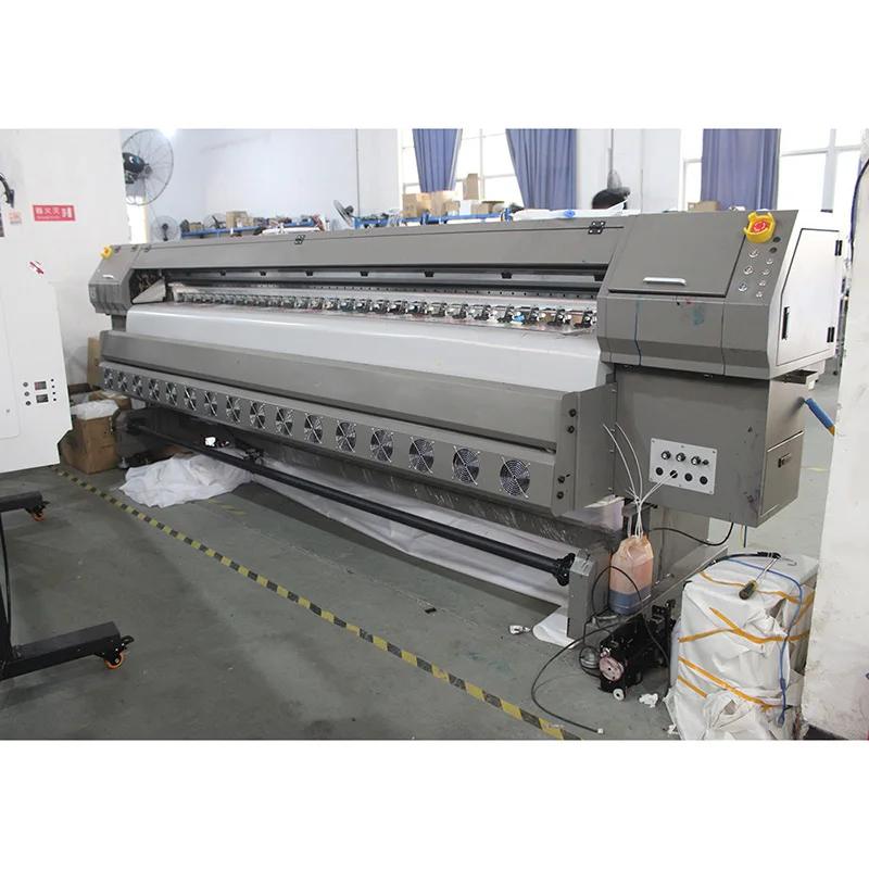 480sqm/h 3.2m digital printer 10ft 10 feet konica 512i 1024i printhead outdoor flex banner large format solvent printer