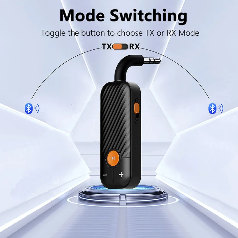 BT-16 120mah car portable bluetooth receiver and transmitter designed for non-bluetooth devices