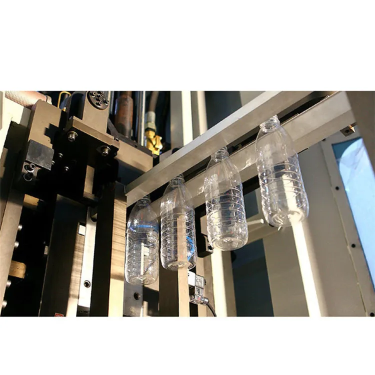 2 Cavities Automatic Bottle Blow Moulding Machine / Pet Stretch Blowing Mold Machine/ PET bottle blower