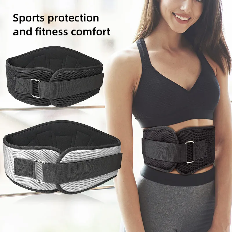Back Brace Support for Men and Women Breathable Waist Lumbar Lower Back Belt with Lumbar Pad Waist Support Belt