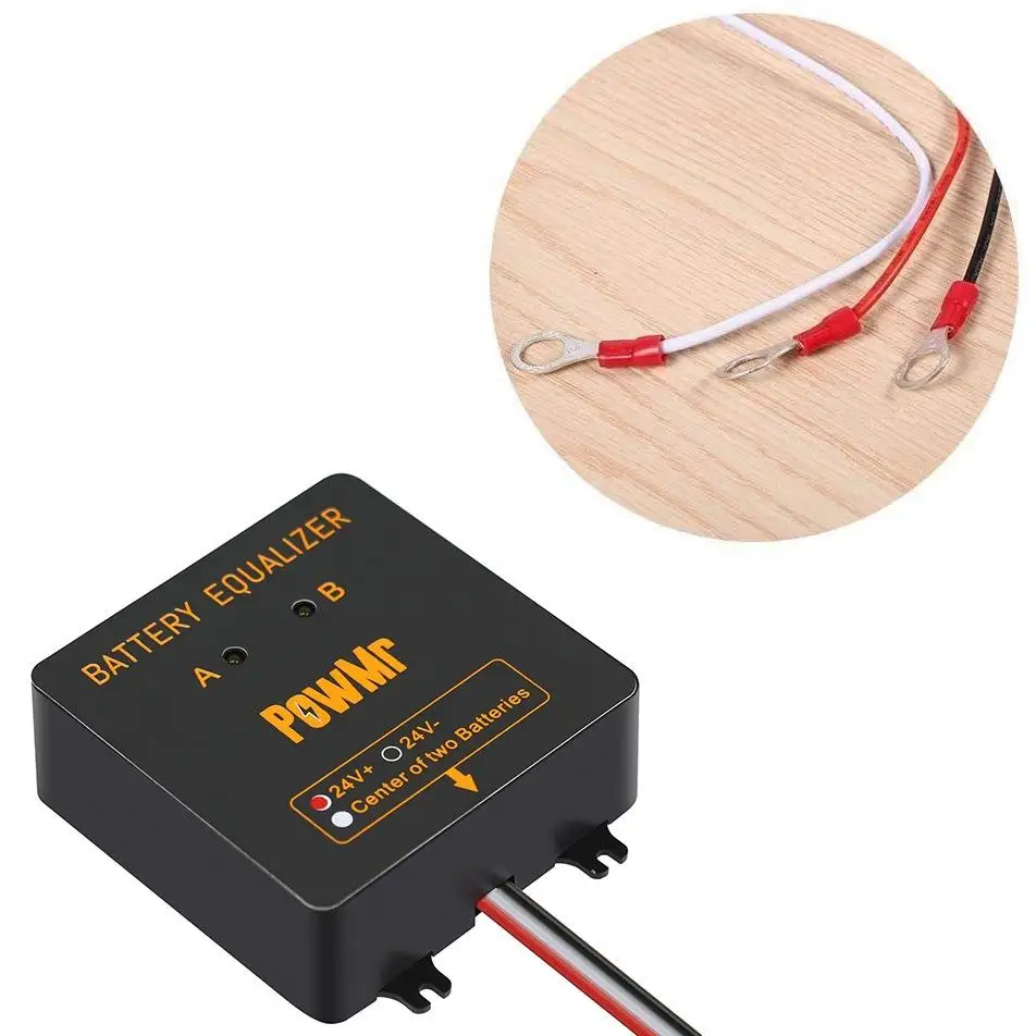 Battery Equalizer 24V Battery Voltage Balancer Max 2 *12V Ce Battery Balancer Solar Energy Storage Systems