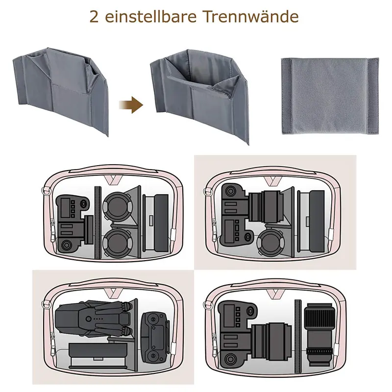 Waterproof Custom Digital Sling Camera Bag Outdoor Shockproof Camera Shoulder Bag for Men Women