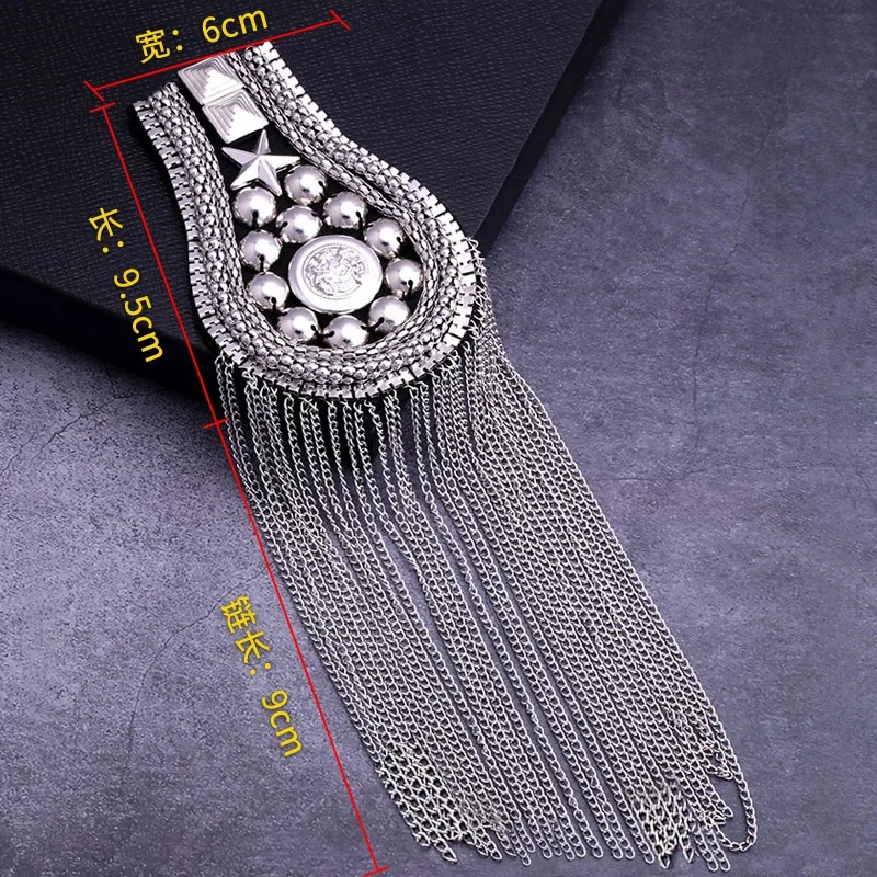 
Price for 1 piece,brooch breastpin tassels shoulder board flash patch badges applique patch for clothing,pins,brooches N25 