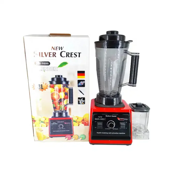 3 л 2 в 1 Серебряный гребень 8000 Вт блендер большой мощности многофункциональный SC коммерческий мощный Миксер для пищевых продуктов