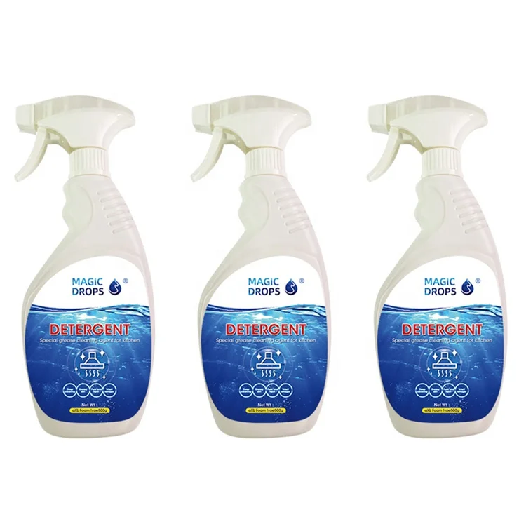 Cleaning Detergent Liquid Multi Purpose Degreaser Cleaner Spray For Kitchen
