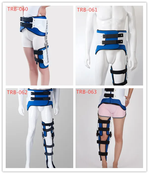 Knee Immobilizer KAFO Hinged Knee Ankle Foot Orthosis Support Lower Limbs Brace knee joint fracture leg bracket