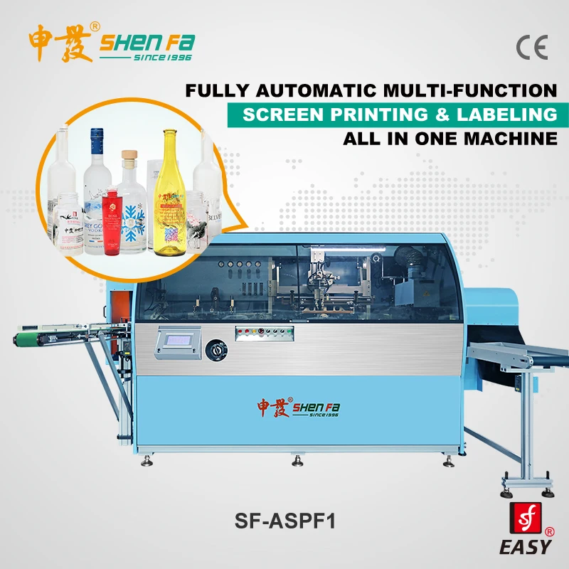 high speed 65pcs per minute automatic screen printing machine