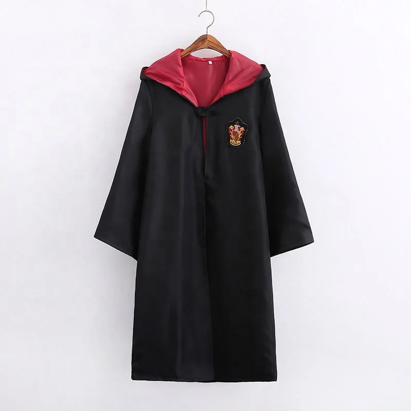 For Harry Cosplay Costume Kids and Adult Potter Robe Cloak Halloween  Party Costumes