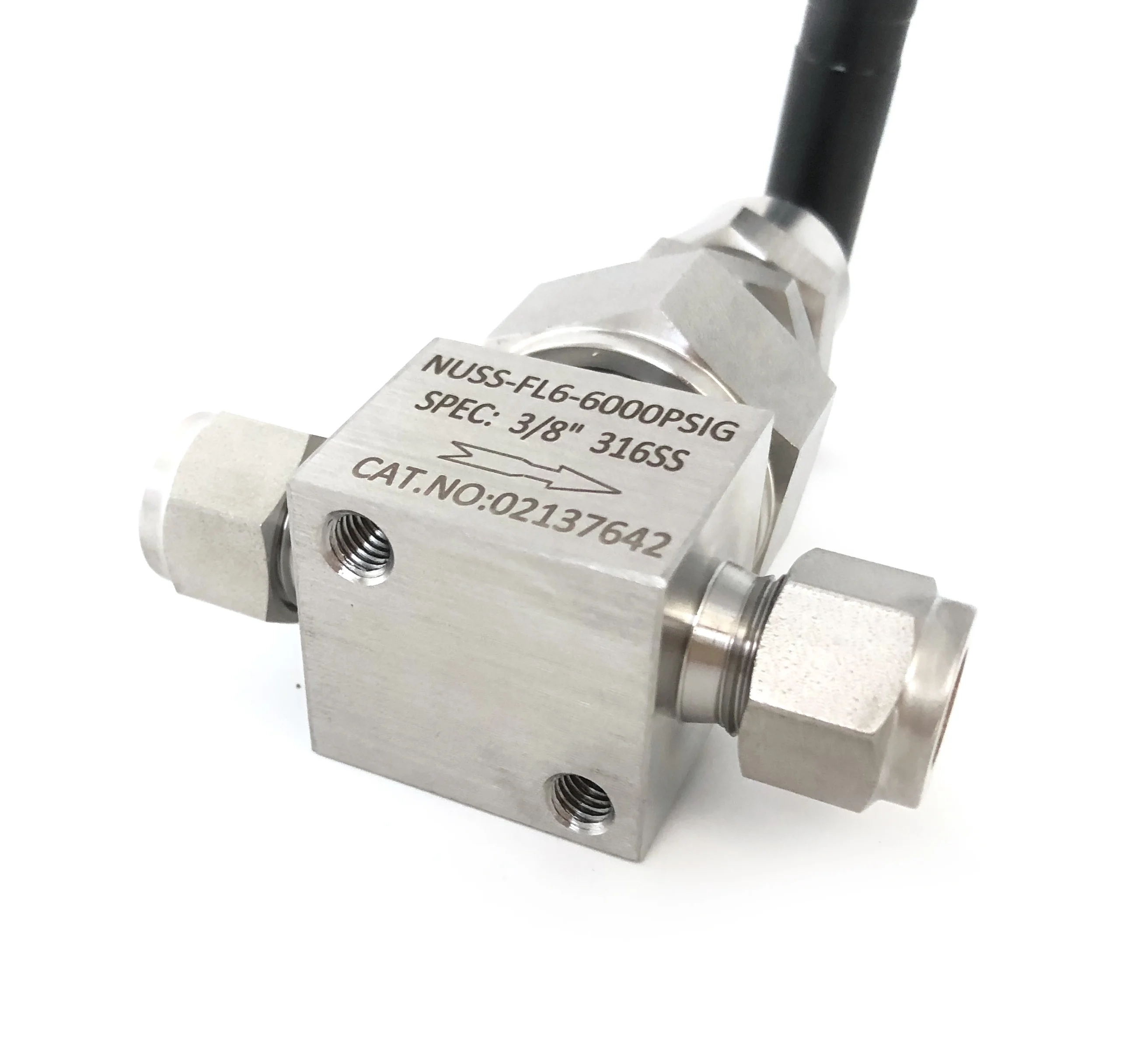 Stainless steel union bonnet needle valve swagelok type high temperature 10000 psi needle valve price SS316 gas valve pneumatic