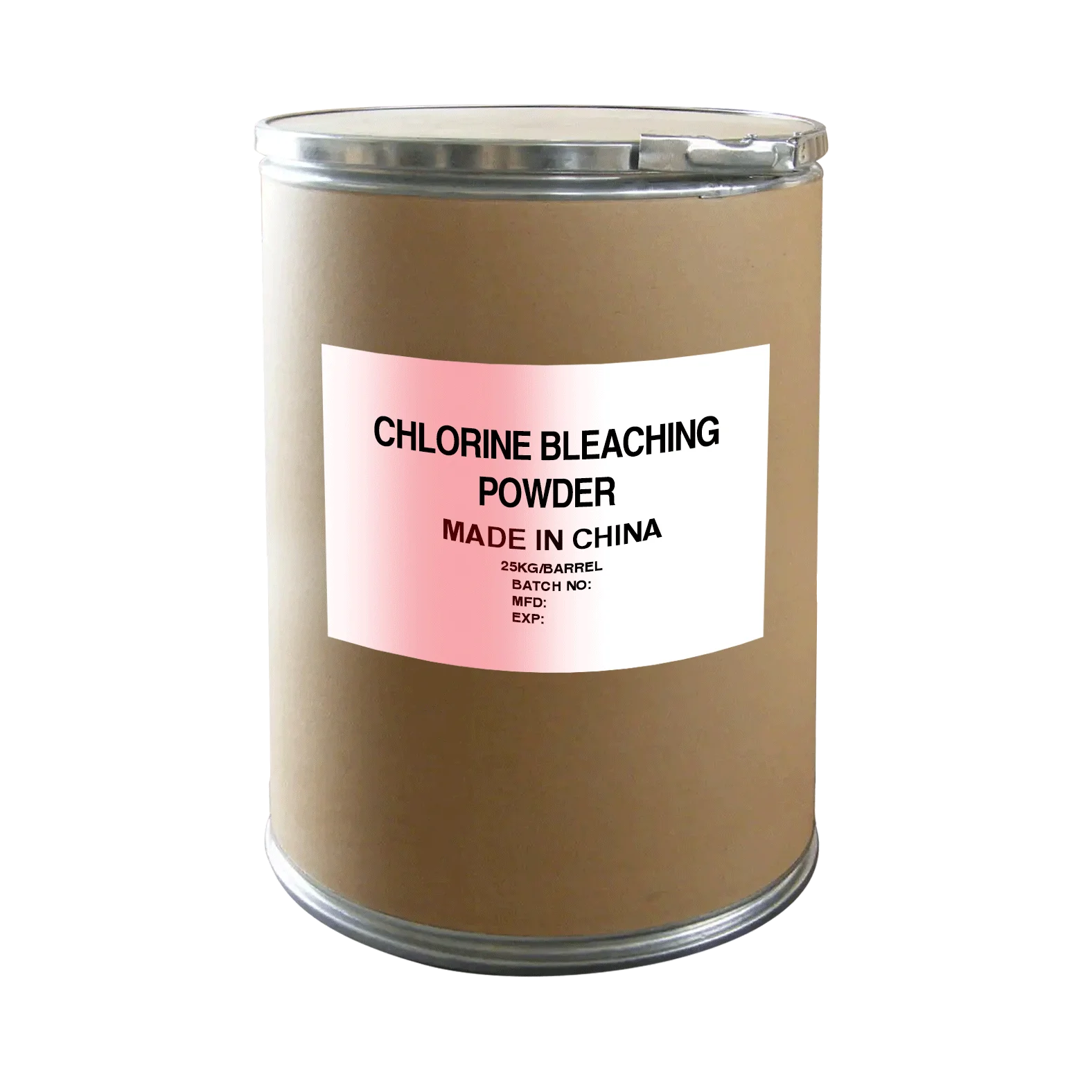 Bleached washing powder Water treatment with