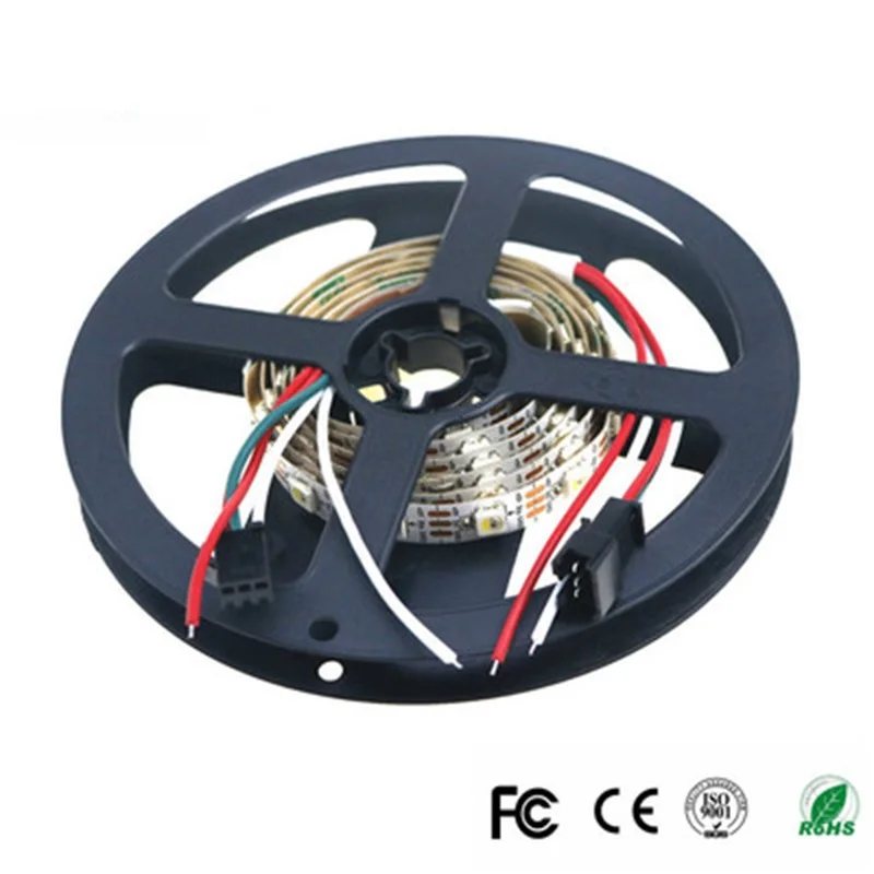 
BSOD 5050 SMD 60LED / M Input 12V Safety G / F Tape White Warm RGB Flexible 3M Sticker 500M / Box DIY Light Strip 