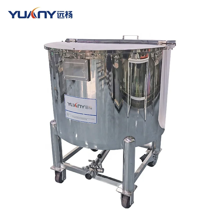 100 litre Stainless Steel Storage Tank Industrial Chemical Customized Liquid Cheese Milk Cream Food Solvent Dosing Tanks