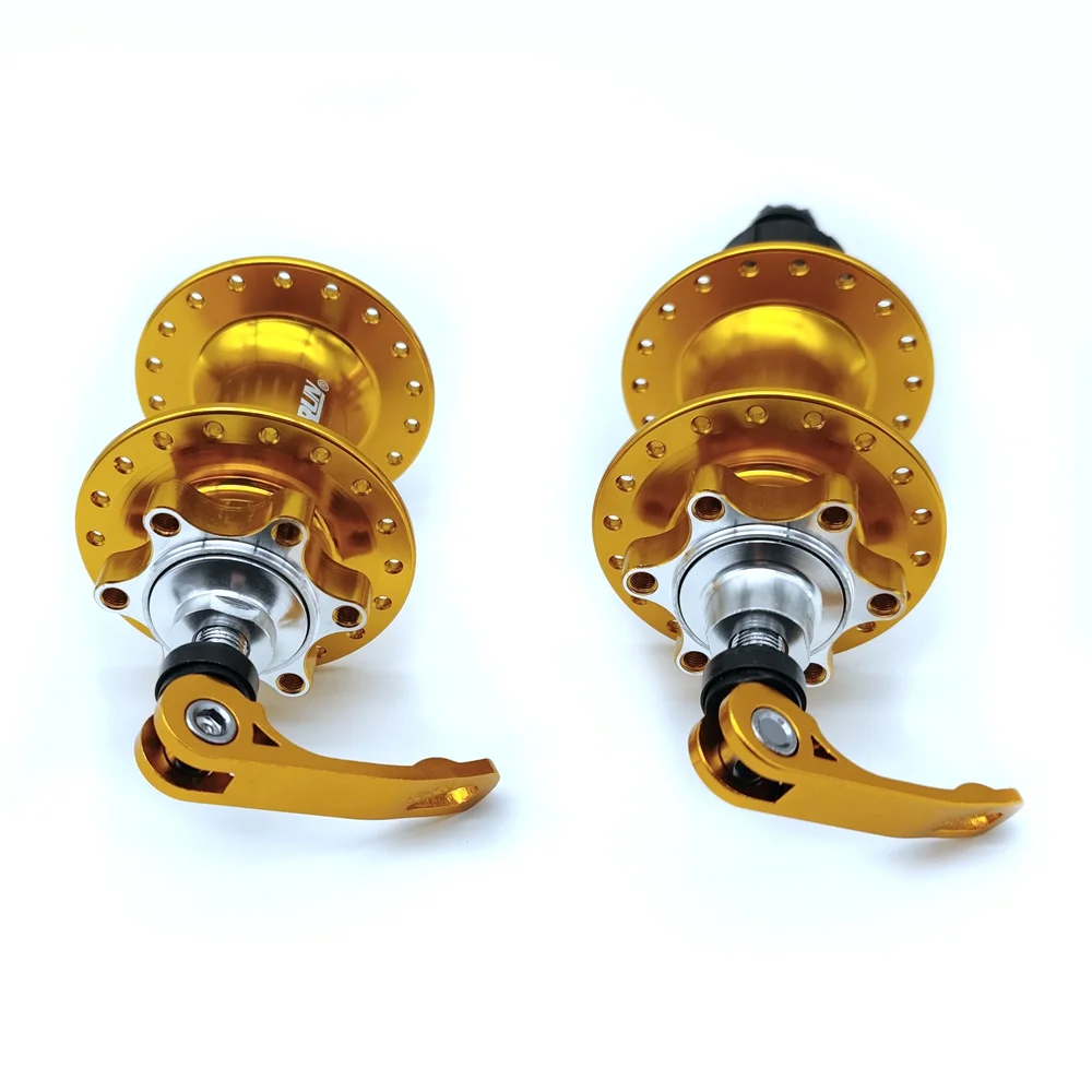 Bicycle Hub Material Aluminum Disc Model with sealed bearing SUNRUN FH-M02 RM-M02 GOLDEN MTB alloy hub