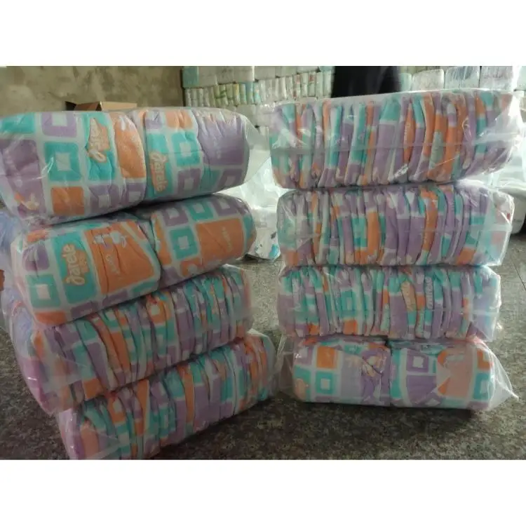 Hexing Baby Diapers B Grade Pants 99% Whole Sellers Rejected Disposable Korean Second Grade Baby Diapers In Bales