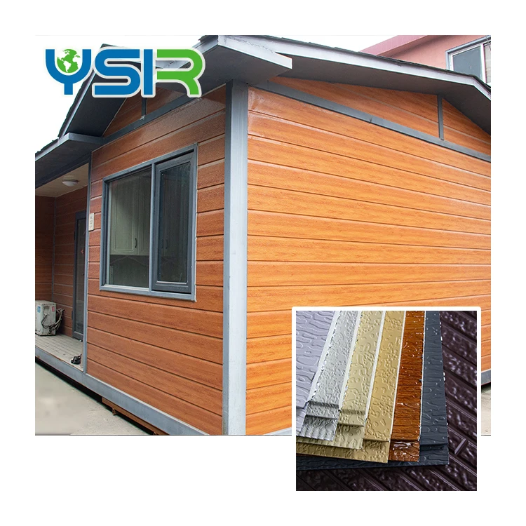 hot sale easy installation expandable  cold room aluminum  fiber cement board sandwich panel