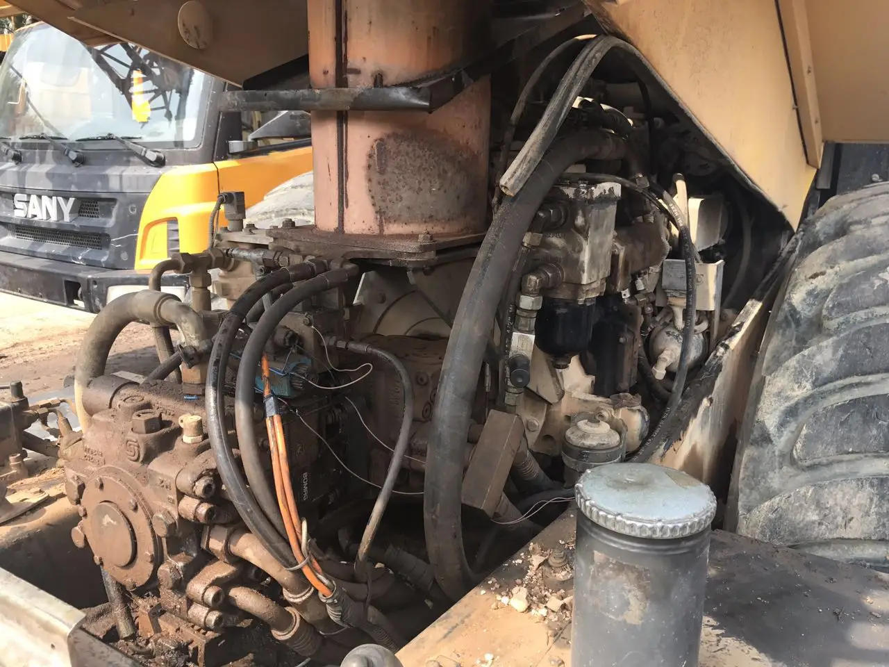 compactor Machinery Used Bomag BW225D-3 Road Roller For Sale Germany Construction