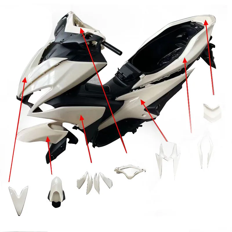 Modified motorcycle 2020 nvx155 aerox155 body part custom color cover for yamaha nvx155 aerox155 L155 gdr155